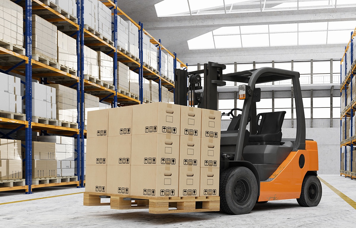 Transporte e armazenagem de mercadorias